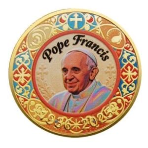 Pope Francis Commemorative Gold Plated Faith Coin All Products Pope Francis Commemorative Gold Plated Faith Coin All Products