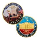 Founders Edition 250th Anniversary of the United States Commemorative Gold Plated Coin 4th of July 6