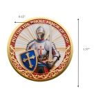 Guardian Edition Put on the Whole Armor of God Christian Gold Plated Coin All Products 5