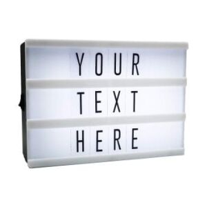 LED Mini Cinema Marquee Lightbox Case of 48 All Products