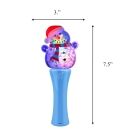 Light Up Spinning Snowman Christmas Magic Wand All Products 4