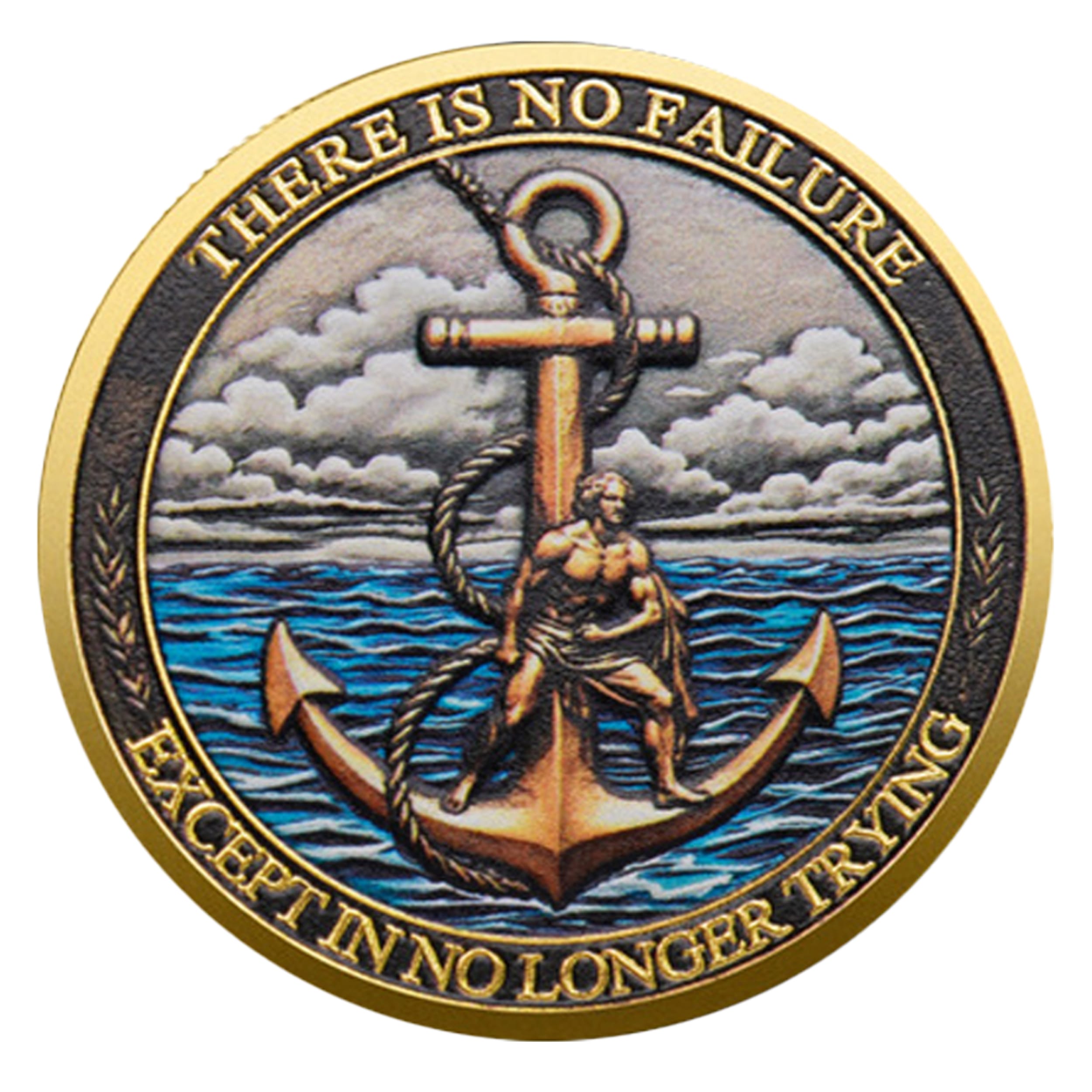 Per Aspera Ad Astra Motivational Nautical Challenge Gold Plated Coin All Products Per Aspera Ad Astra Motivational Nautical Challenge Gold Plated Coin All Products 4