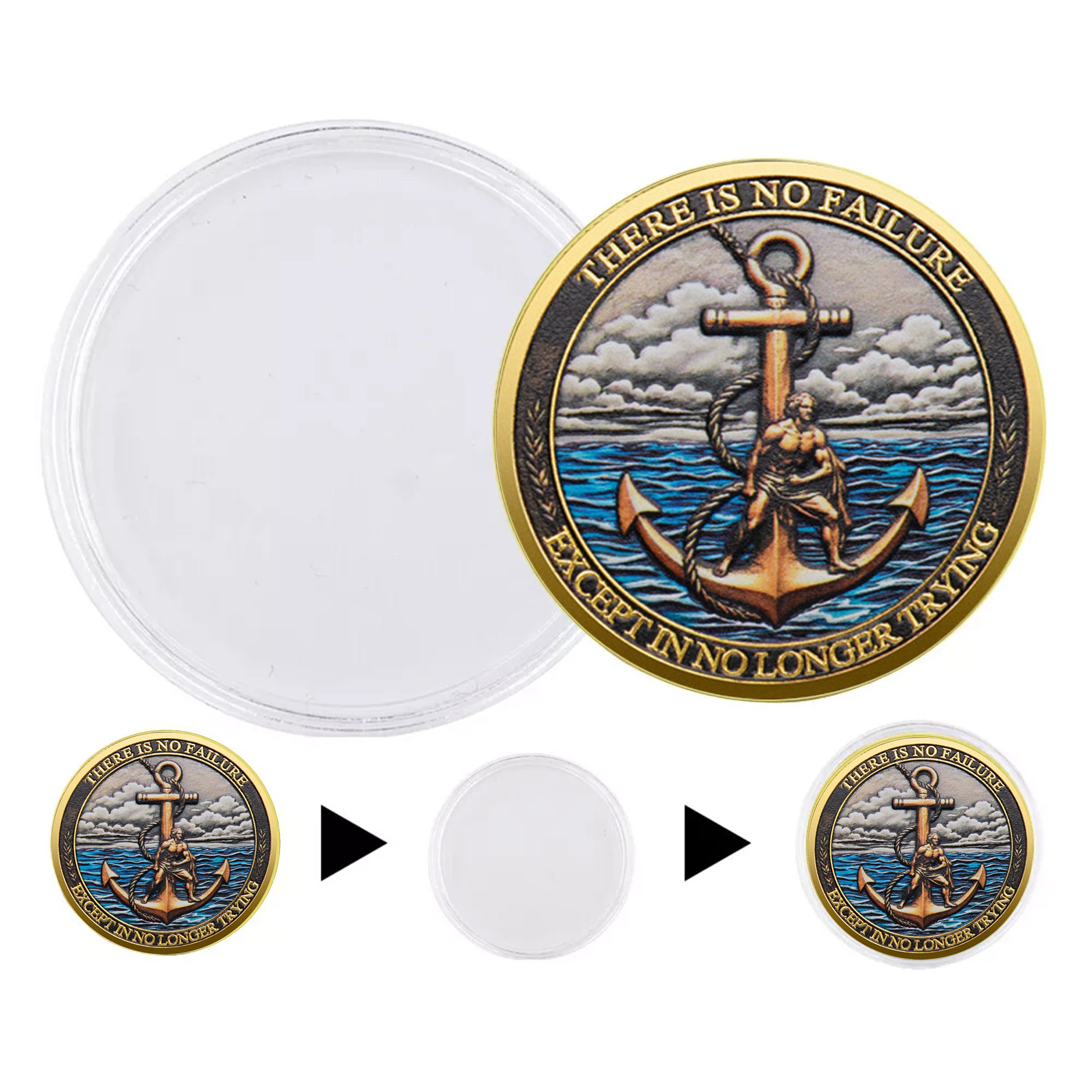 Per Aspera Ad Astra Motivational Nautical Challenge Gold Plated Coin All Products Per Aspera Ad Astra Motivational Nautical Challenge Gold Plated Coin All Products 7