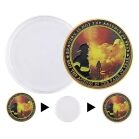 Firefighter Courage Tribute Gold Plated Challenge Coin All Products 7