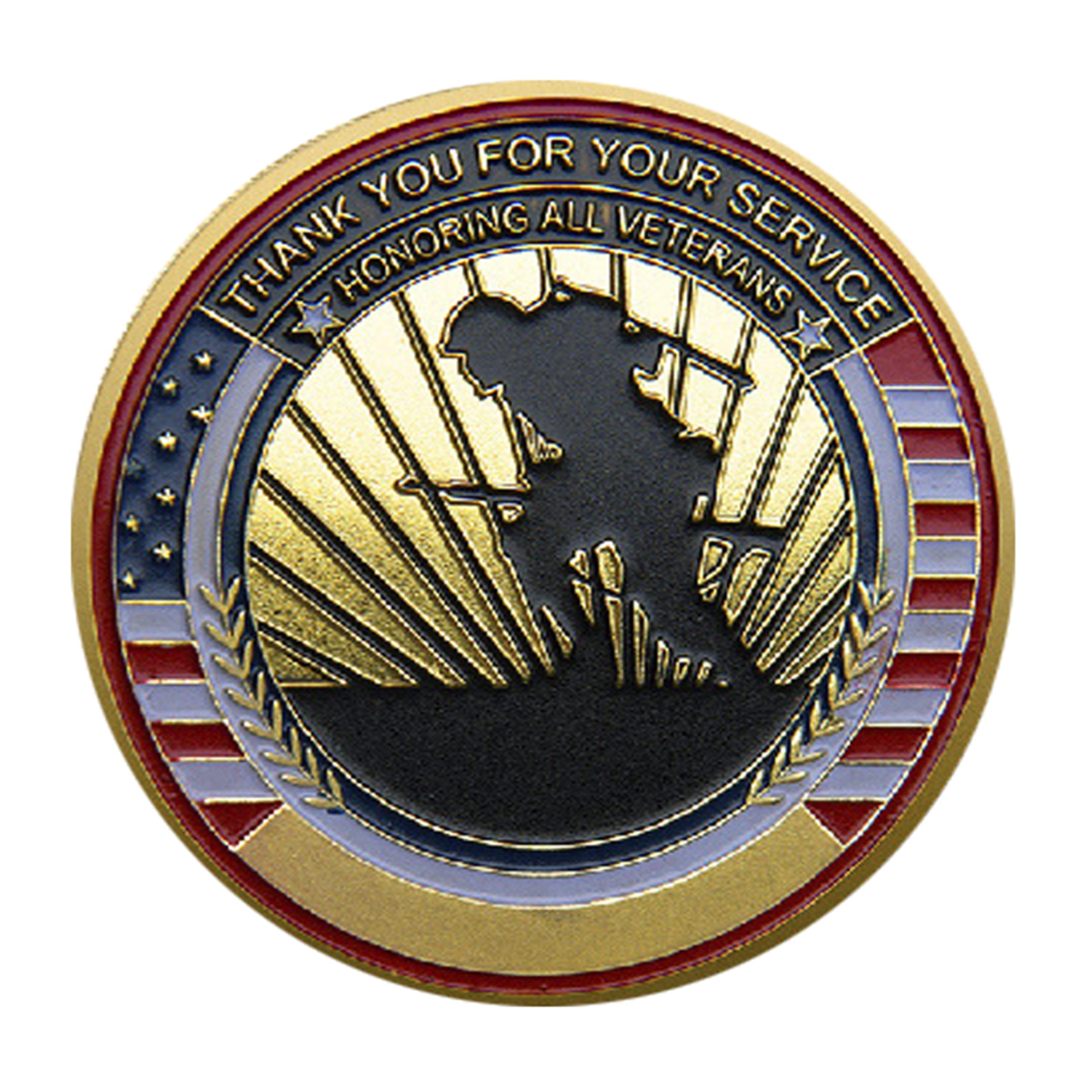 Veterans Creed Gold Plated Challenge Coin All Products Veterans Creed Gold Plated Challenge Coin All Products 3