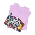 250 Years USA graphic tee | American flag, Statue of Liberty, Liberty Bell 4th of July 23