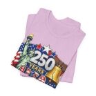 250 Years USA graphic tee | American flag, Statue of Liberty, Liberty Bell 4th of July 25