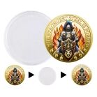 Strongest Steel Forged in Fire Inspirational Challenge Gold Plated Coin All Products 7