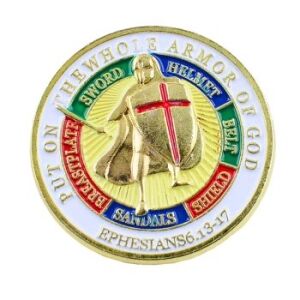 Put On the Whole Armor of God Gold Plated Hard Enamel Lapel Pin All Products Put On the Whole Armor of God Gold Plated Hard Enamel Lapel Pin All Products