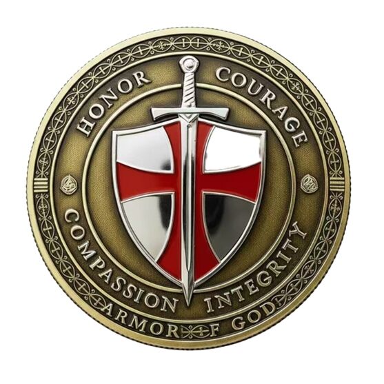 Covenant Edition Put on the Whole Armor of God Christian Gold Plated Coin All Products Covenant Edition Put on the Whole Armor of God Christian Gold Plated Coin All Products 3