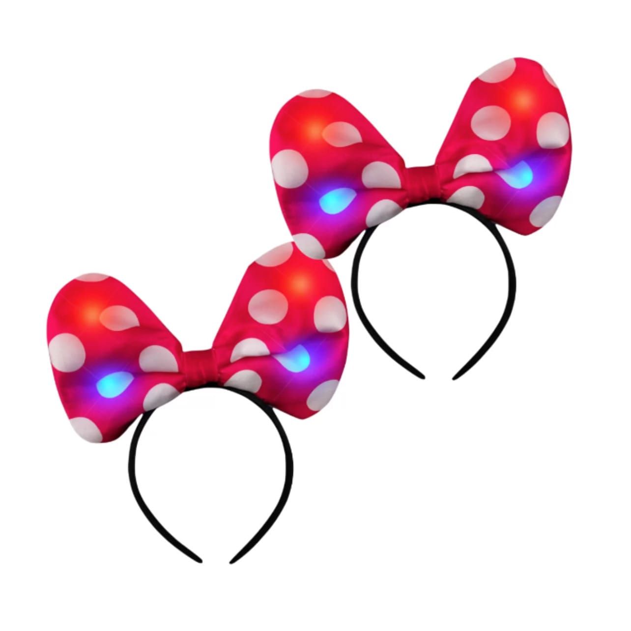Light Up Soft Bow Headband Assorted All Products Light Up Soft Bow Headband Assorted All Products 4