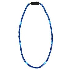 LED Necklace with Blue Beads 4th of July LED Necklace with Blue Beads 4th of July 5