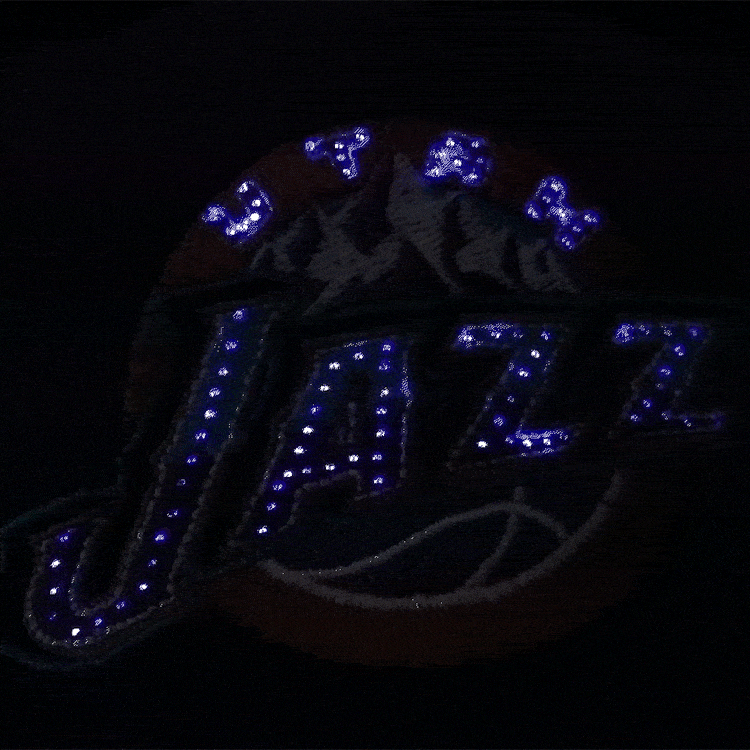 Utah Jazz Flashing Fiber Optic Cap All Products Utah Jazz Flashing Fiber Optic Cap All Products 4