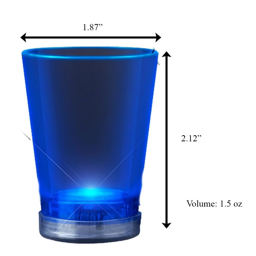 Light Up Blue Shot Glass on Blue Beaded Necklaces All Products Light Up Blue Shot Glass on Blue Beaded Necklaces All Products 6