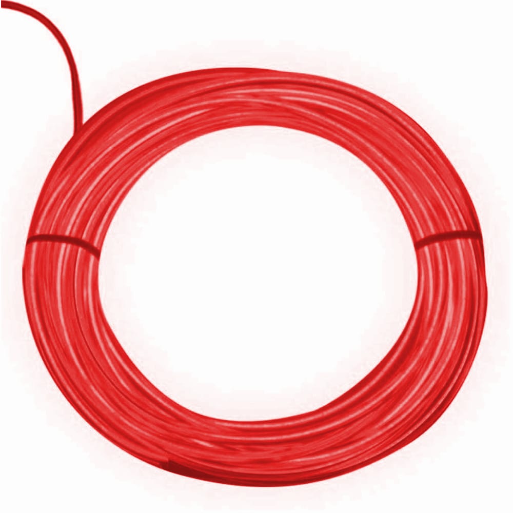 Electro Luminescent Wire 12 Foot Red All Products Electro Luminescent Wire 12 Foot Red All Products 3