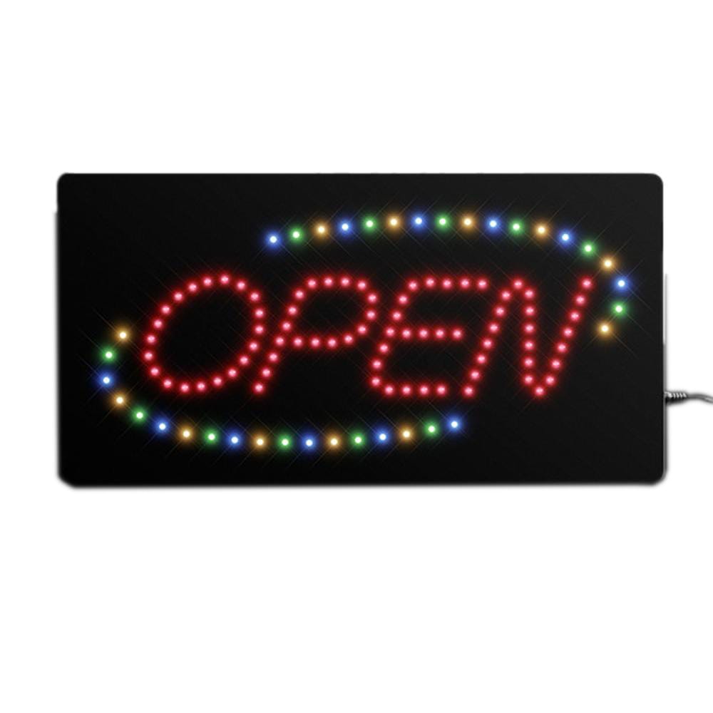 Multicolor LED Open Sign with A C Adapter All Products 3