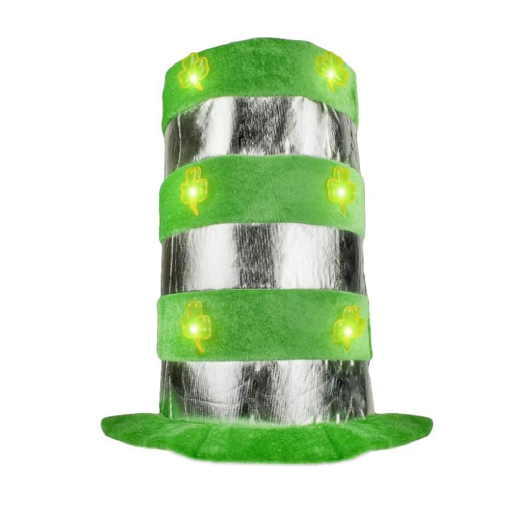 Light Up Shamrock Tall Top Hats All Products Light Up Shamrock Tall Top Hats All Products 3