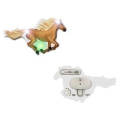 Horse Flashing Body Light Lapel Pin All Body Lights and Blinkees Horse Flashing Body Light Lapel Pin All Body Lights and Blinkees 5