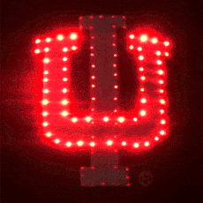 Indiana Hoosiers Flashing Fiber Optic Cap All Products Indiana Hoosiers Flashing Fiber Optic Cap All Products 5