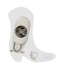 Black Western Cowboy Boot Flashing Body Light Lapel Pins All Body Lights and Blinkees Black Western Cowboy Boot Flashing Body Light Lapel Pins All Body Lights and Blinkees 7