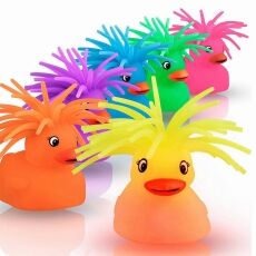 Flashing Crazy Hair Puffer Duck Pack of 6 All Products Flashing Crazy Hair Puffer Duck Pack of 6 All Products 4