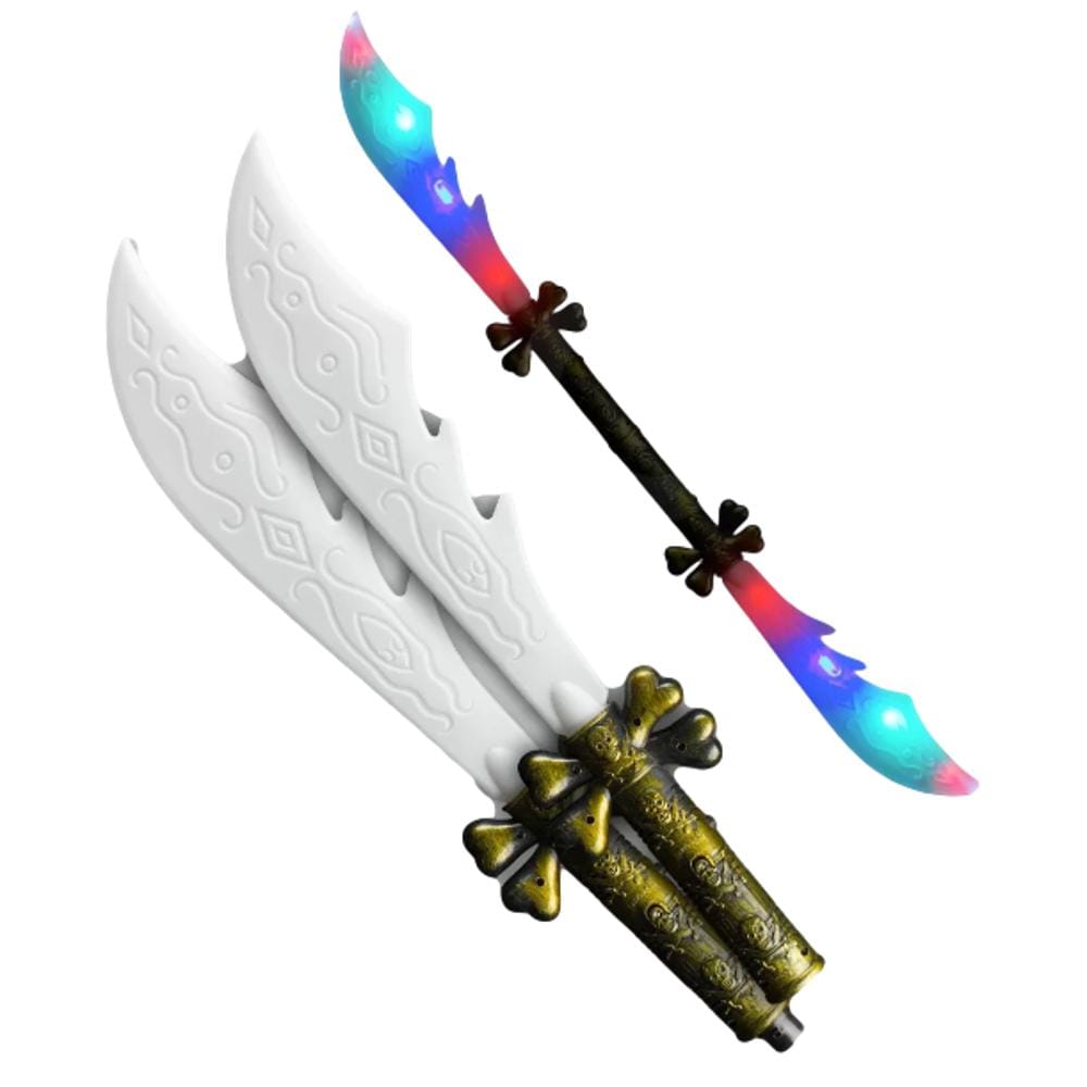 Light Up Shiver Me Timbers 42 Inch Double Sword All Products Light Up Shiver Me Timbers 42 Inch Double Sword All Products 3