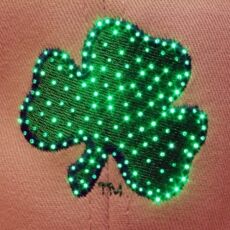 Notre Dame Fighting Irish Shamrock Flashing Fiber Optic Cap All Products Notre Dame Fighting Irish Shamrock Flashing Fiber Optic Cap All Products 4
