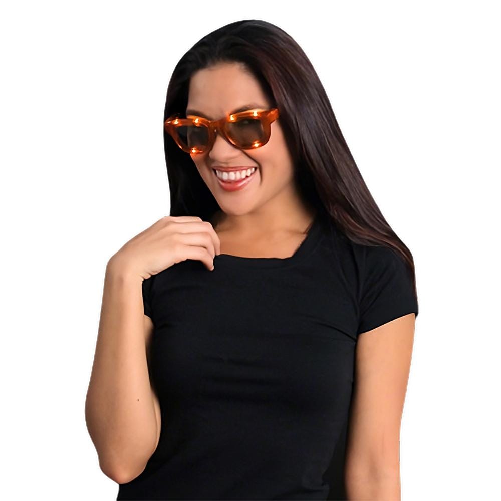 Orange LED Nerd Glasses All Products Orange LED Nerd Glasses All Products 4