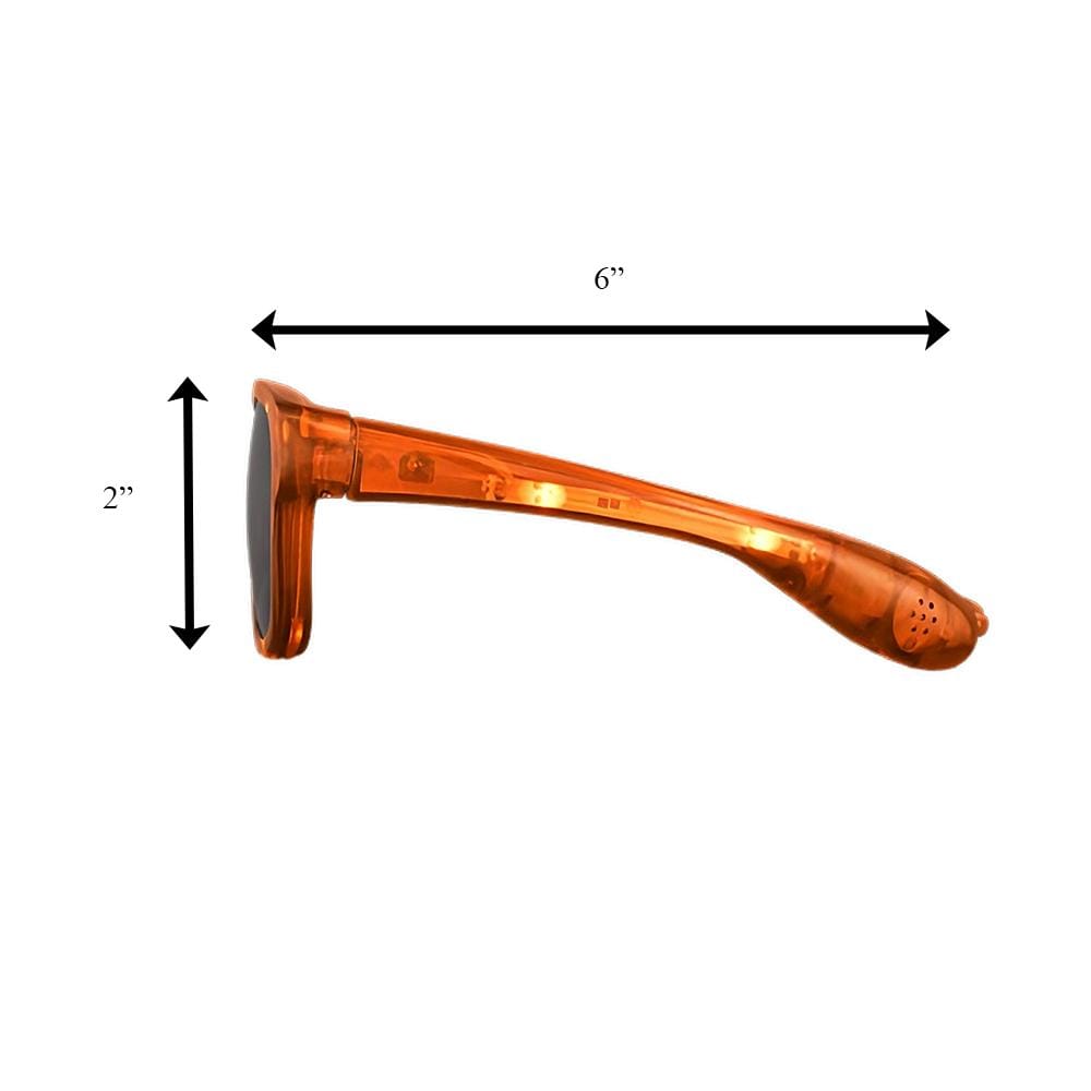 Orange LED Nerd Glasses All Products Orange LED Nerd Glasses All Products 6