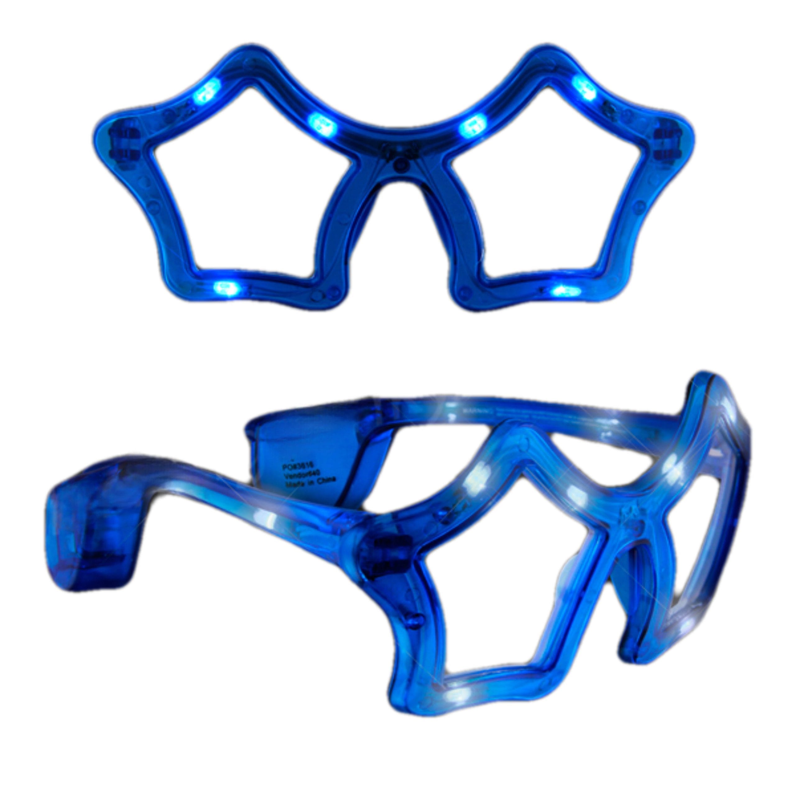 Assorted Star LED Sunglasses Pack of 12 4th of July Assorted Star LED Sunglasses Pack of 12 4th of July 10