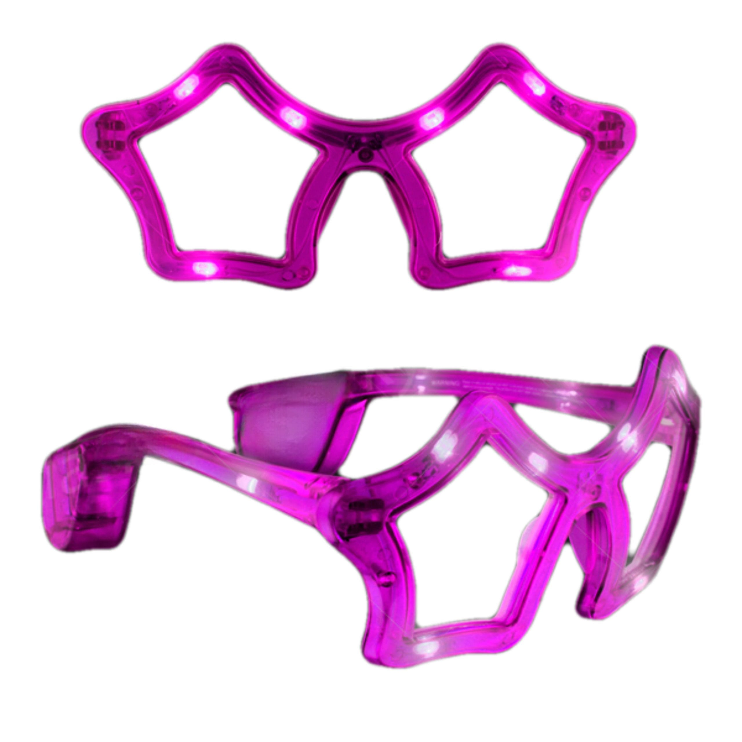 Assorted Star LED Sunglasses Pack of 12 4th of July Assorted Star LED Sunglasses Pack of 12 4th of July 6
