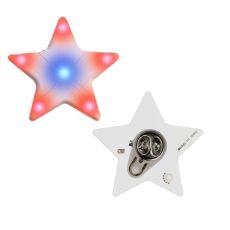Turbo Star Flashing Body Light Lapel Pins 4th of July Turbo Star Flashing Body Light Lapel Pins 4th of July 4