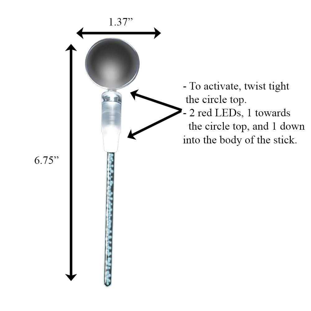 White Cocktail Party Light Up Swizzle Stick Drink Stirrer 4th of July White Cocktail Party Light Up Swizzle Stick Drink Stirrer 4th of July 6