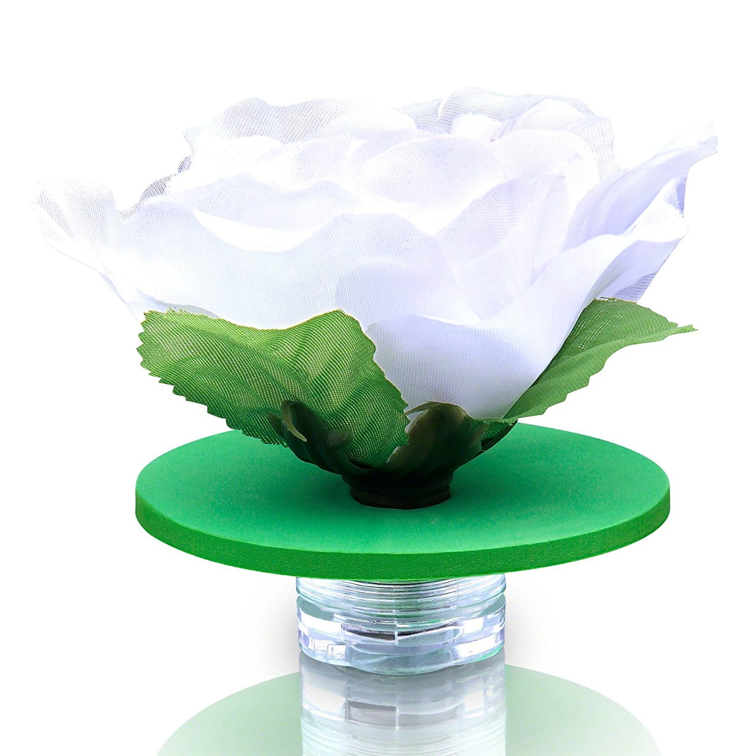 Fancy Floating White LED Rose All Products Fancy Floating White LED Rose All Products 3