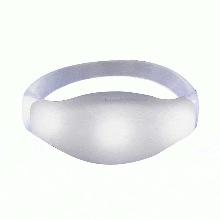 Sound Activated White LED Bracelet All Products Sound Activated White LED Bracelet All Products 3