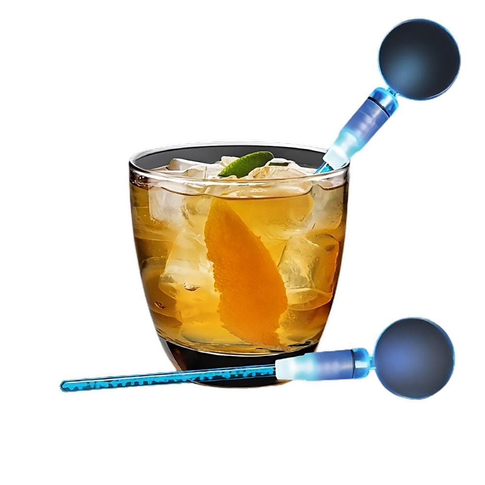 Blue Cocktail Party Light Up Swizzle Stick Drink Stirrer 4th of July Blue Cocktail Party Light Up Swizzle Stick Drink Stirrer 4th of July 5