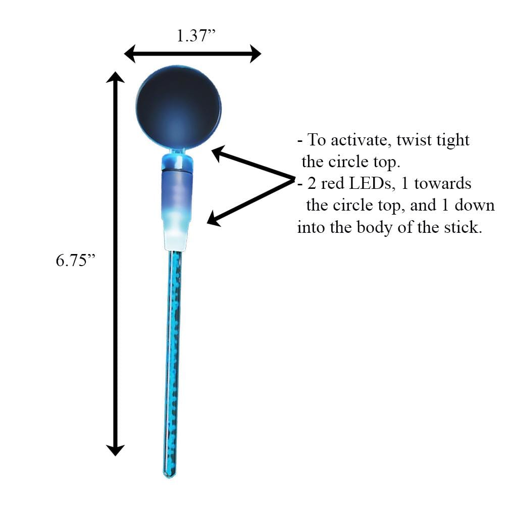 Blue Cocktail Party Light Up Swizzle Stick Drink Stirrer 4th of July Blue Cocktail Party Light Up Swizzle Stick Drink Stirrer 4th of July 6