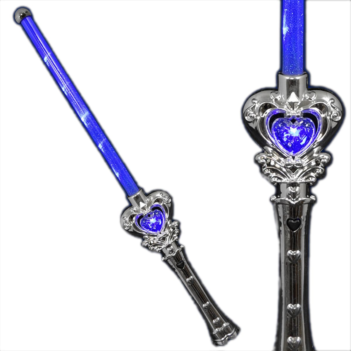 Blue Sapphire Heart Flashing Wand All Products Blue Sapphire Heart Flashing Wand All Products 3