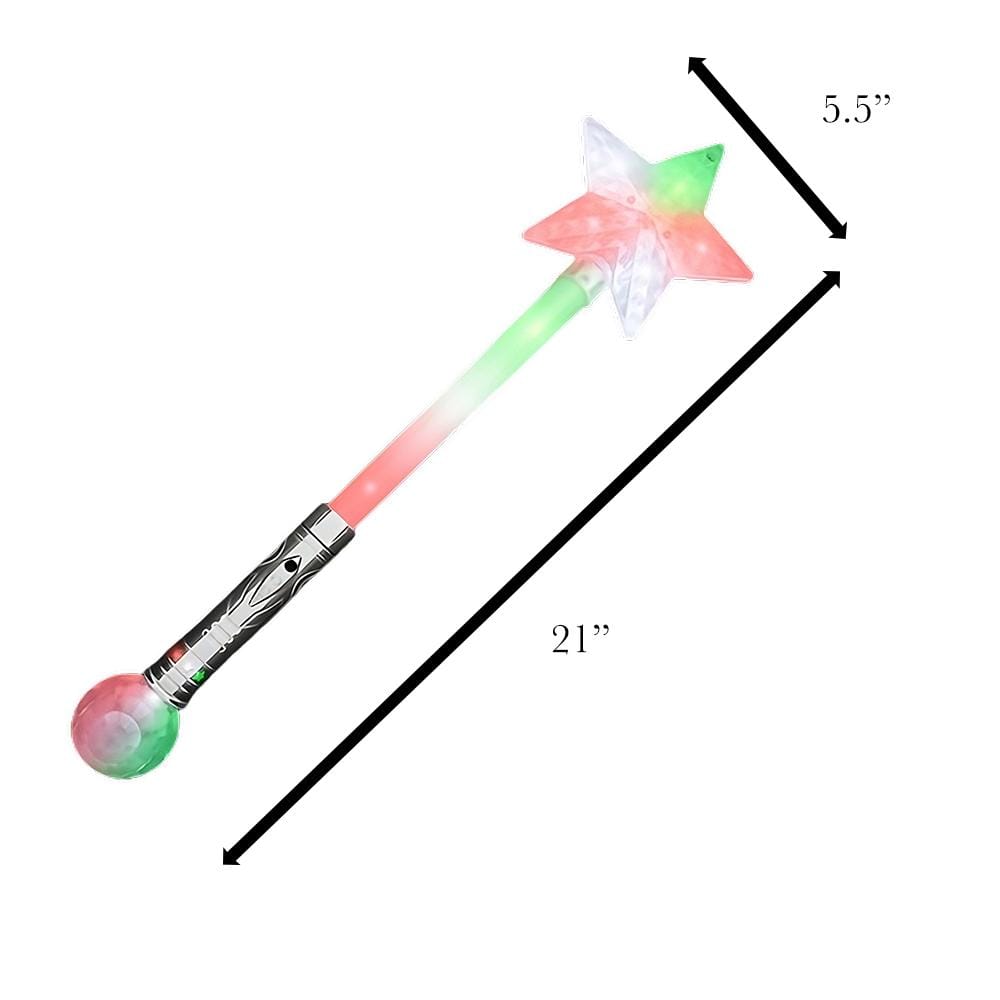 Jumbo Size Light Up Star Crystal Wand All Products Jumbo Size Light Up Star Crystal Wand All Products 5