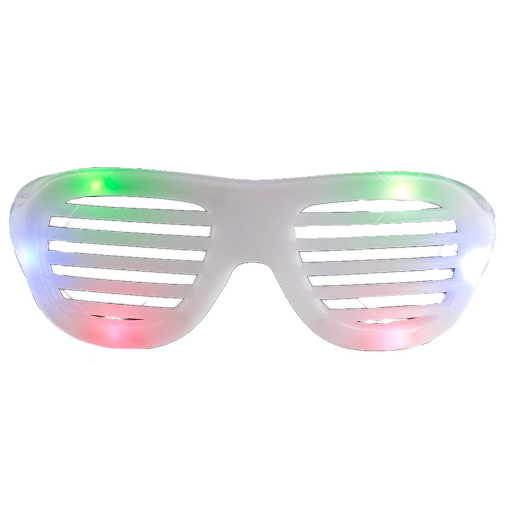 LED Hip Hop Shutter Shades Sunglasses Multicolor All Products 3
