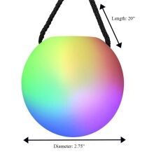 LED Poi Ball 1 Piece All Products 4