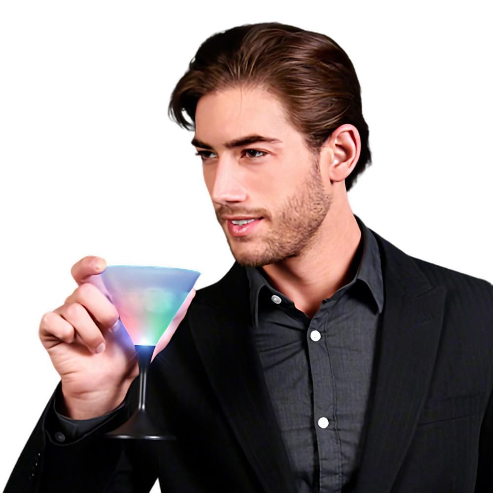 Martini Drinking Glass with Black Stem All Products Martini Drinking Glass with Black Stem All Products 3