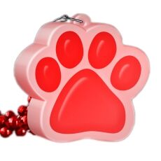 Light Up Red Paw Print Charm Necklace All Products Light Up Red Paw Print Charm Necklace All Products 5