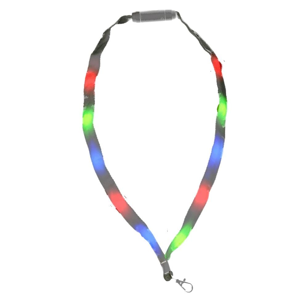 Lightup Lanyard with Badge Clip Multicolor LED Pack of 6 All Products Lightup Lanyard with Badge Clip Multicolor LED Pack of 6 All Products 3