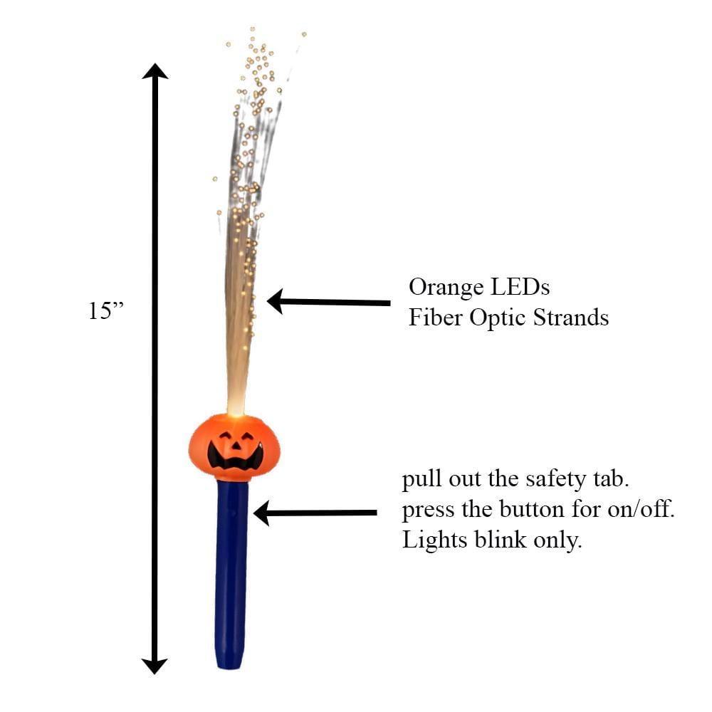Fiber Optic Pumpkin Wand All Products Fiber Optic Pumpkin Wand All Products 6