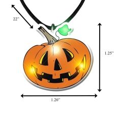 Pumpkin Necklace Flashing Body Light Necklace All Body Lights and Blinkees Pumpkin Necklace Flashing Body Light Necklace All Body Lights and Blinkees 6