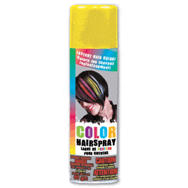 Temporary Colored Hair Spray Yellow All Products 3