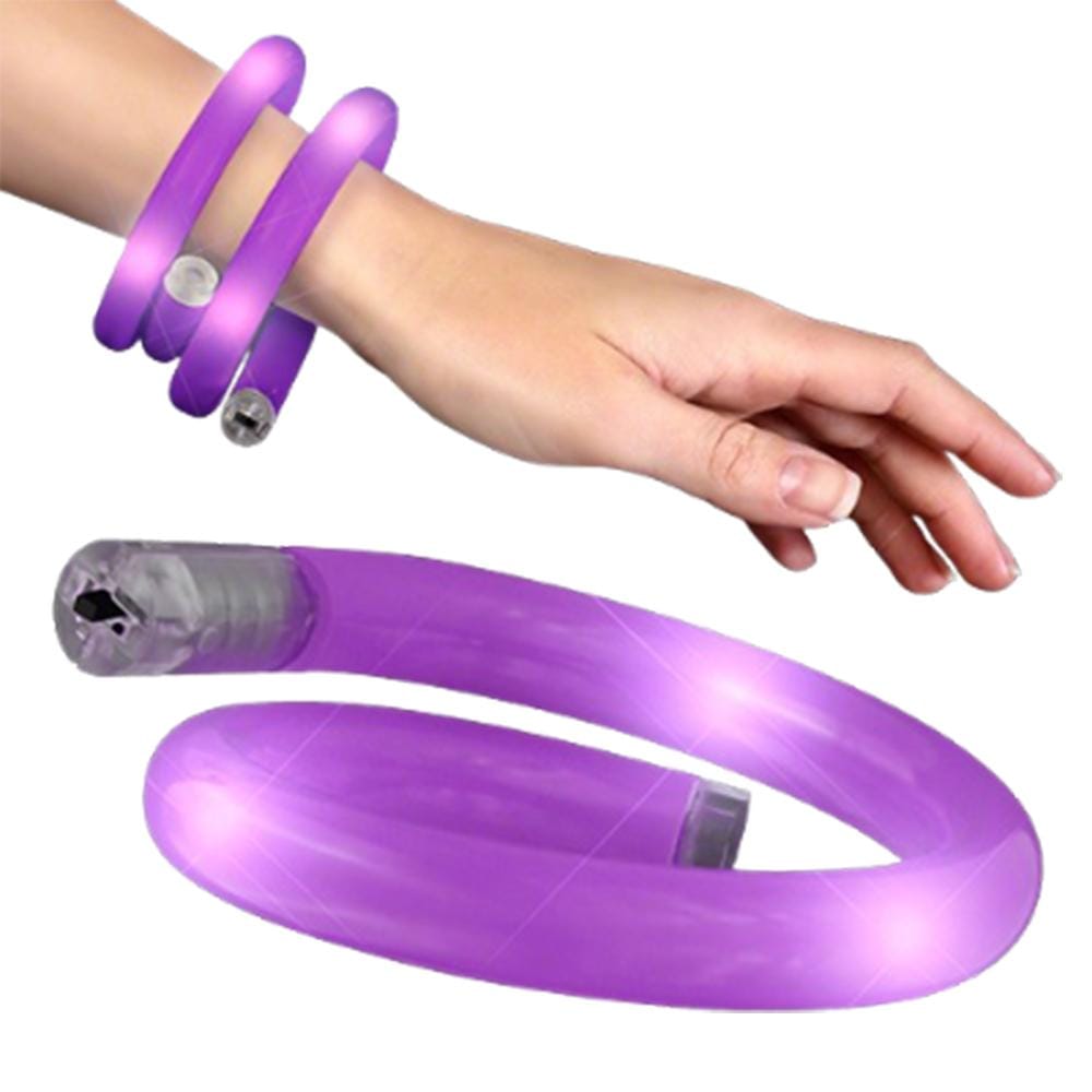 Light Up Tube Bracelet Purple All Products Light Up Tube Bracelet Purple All Products 4