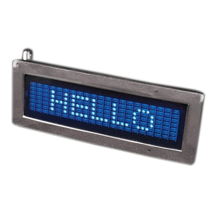 LED Programmable Scrolling Text Belt Buckle All Products 3