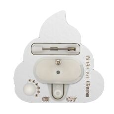 Happy Poop Swirl Emoji Flashing Body Light Lapel Pins All Body Lights and Blinkees Happy Poop Swirl Emoji Flashing Body Light Lapel Pins All Body Lights and Blinkees 4